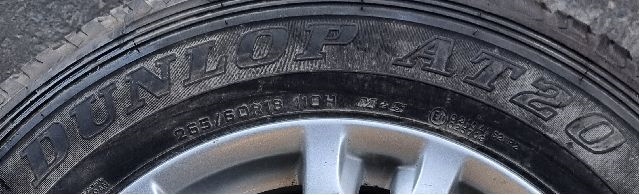 Hjulsett stål sommer til Mitsubishi Pajero 2016-2019 (Type IV, Fase 2)  (MITSUBISHI||DUNLOP)