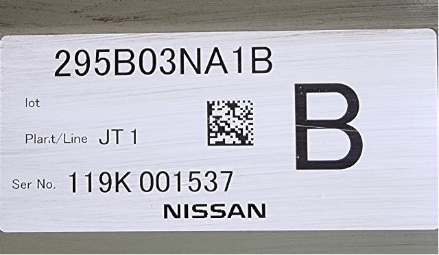 Batteripakke elbil til Nissan Leaf 2011-2017 (Type I) (NISSAN|119K001537|295B03NA1B JT1 B|)