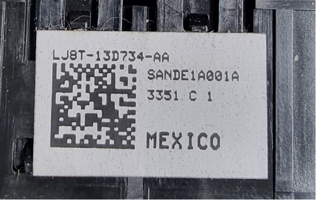 Bryter diverse til Ford Mustang Mach-e 2020-->>  (FORD|LJ8T-13D734-AA|SANDE1A001A 3351 C 1|)