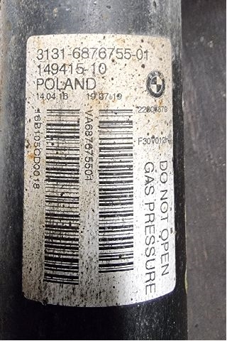Fjærbein høyre foran til BMW 3-Serie 2012-2018 (F30/F31/F34) (F30/F31/F34) (BMW|3131-6876755-01|149415-10|)