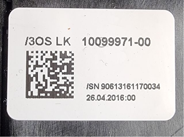 Girstang/girvelger automat til BMW 3-Serie 2012-2018 (F30/F31/F34) (F30/F31/F34) (BMW|/P BMW GW 9326581-01|/30S LK 10099971-00|)