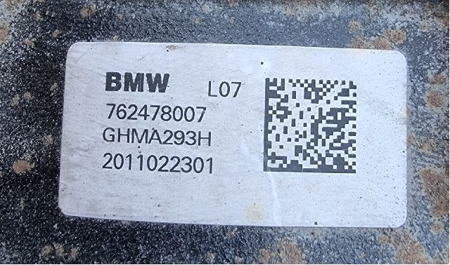 Kardang klokke bak til BMW 3-Serie 2012-2018 (F30/F31/F34) (F30/F31/F34) (BMW|762478007|L07 GHMA293H|2011022301)