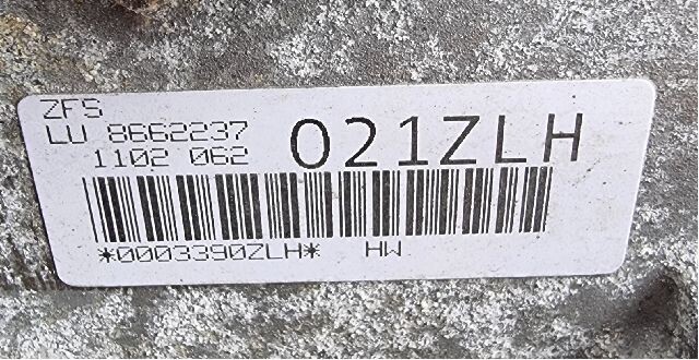 Girkasse automat til BMW 3-Serie 2012-2018 (F30/F31/F34) (F30/F31/F34) (BMW|1102 062 021ZLH|ZFS LU 8662237|0003390 060014)