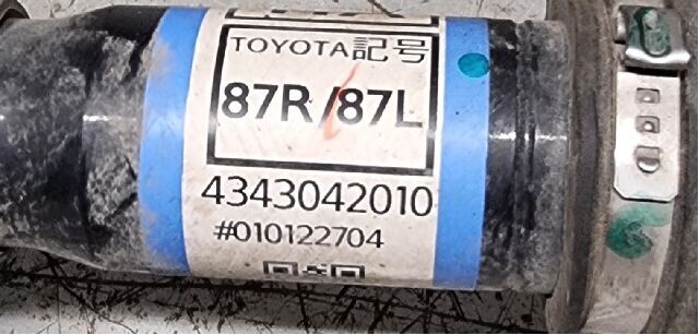 Drivaksel høyre foran til Toyota bZ4X 2022-->> (TOYOTA|#010122704|4343042010 87R/87L|)