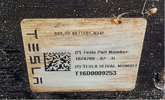 Batteripakke elbil til Mercedes B-Klasse 2011-2018 (W246) (W246) (MERCEDES|A1??0009118|T16D009253|T16D0008819)