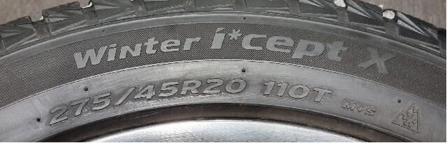 Hjulsett aluminium vinter til BMW X5 2007-2013 (E70) (E70) (BMW|ET42 FORAN--ET15 BAK|HANKOOK|1;5J 5X120 NAV 74;9)