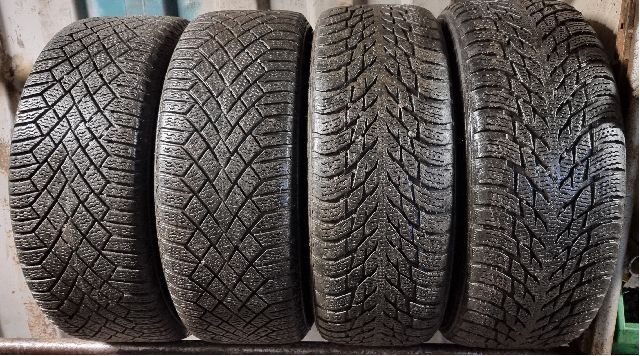 Hjulsett aluminium vinter til Mercedes C-Klasse 2007-2011 (Fase 1) (W204) (W204) (MERCEDES|NOKIAN HAKKAPELIITTA|CONTINENTAL|)