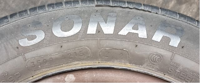 Hjulsett stål sommer til Toyota Yaris 2003-2005 (Type I, Fase 2)  (TOYOTA||SONAR)