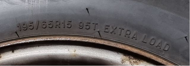 Hjulsett stål vinter til Peugeot Partner 2015-2019 (Type II, Fase 2)  (PEUGEOT||MICHELIN)