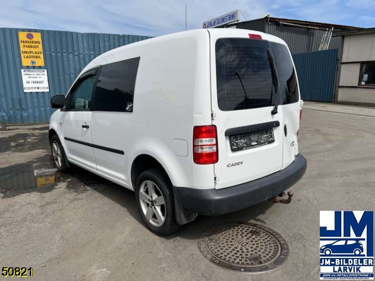 VW Caddy 2010-2015 (Type III, Fase 2) delebil , Motorkode: CFHF, Girkassekode: 