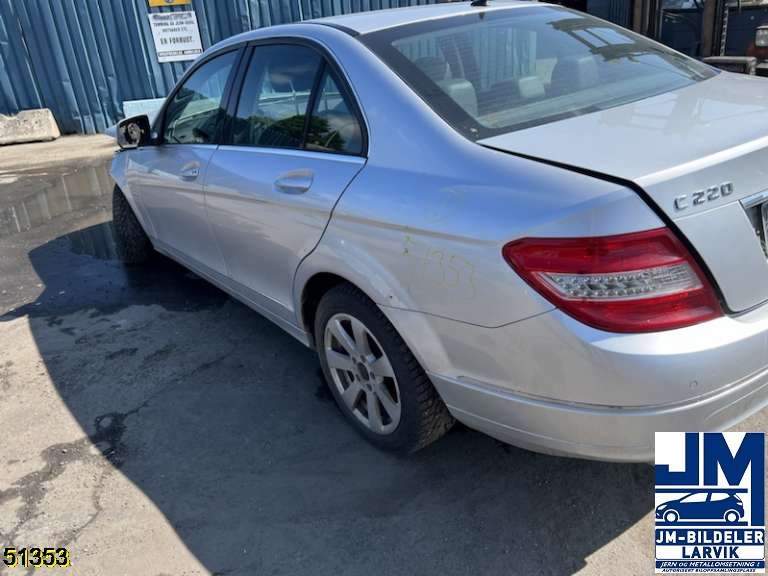 Mercedes C-Klasse 2007-2011 (Fase 1) (W204) (W204), Motorkode: OM646.811, Girkassekode: 