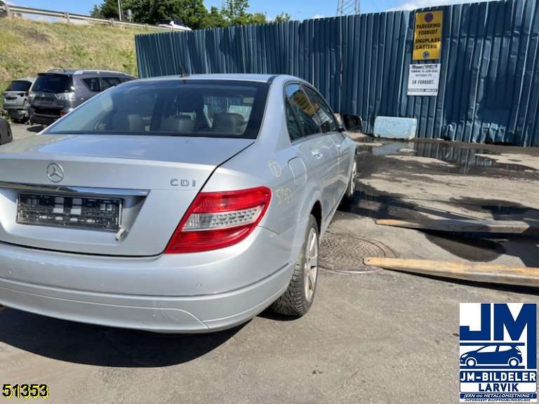 Mercedes C-Klasse 2007-2011 (Fase 1) (W204) (W204), Motorkode: OM646.811, Girkassekode: 
