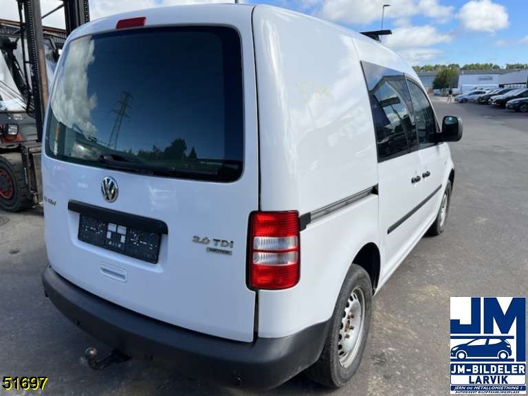 VW Caddy 2010-2015 (Type III, Fase 2) , Motorkode: CFHF, Girkassekode: LNN