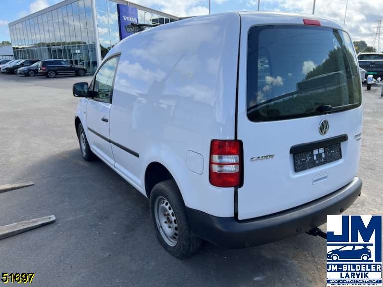 VW Caddy 2010-2015 (Type III, Fase 2) , Motorkode: CFHF, Girkassekode: LNN