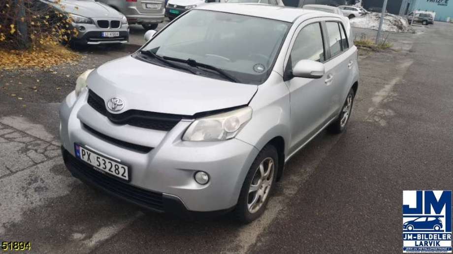Toyota Urban Cruiser 2009-2014 delebil , Motorkode: 1ND-TV, Girkassekode: 