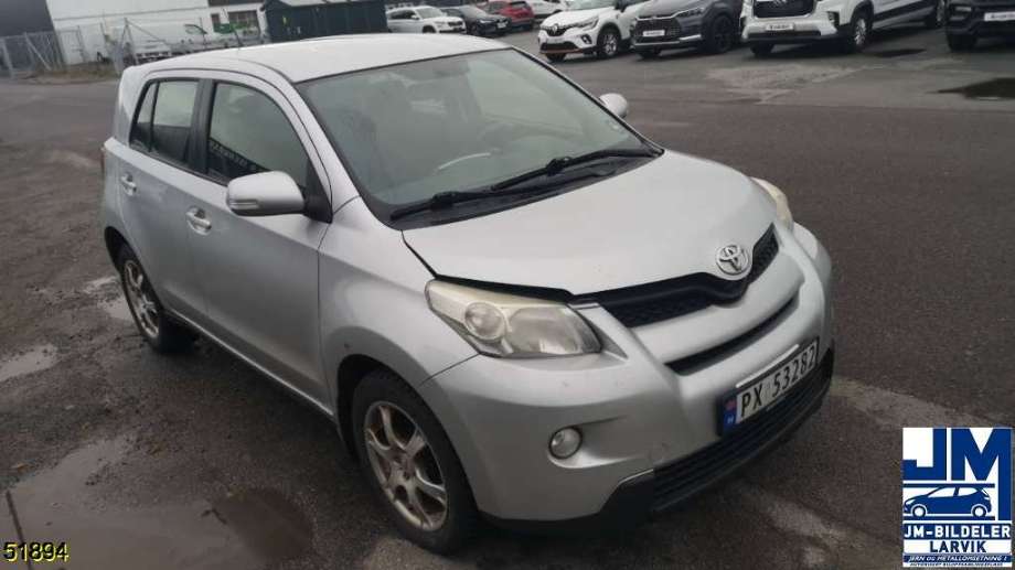 Toyota Urban Cruiser 2009-2014 delebil , Motorkode: 1ND-TV, Girkassekode: 
