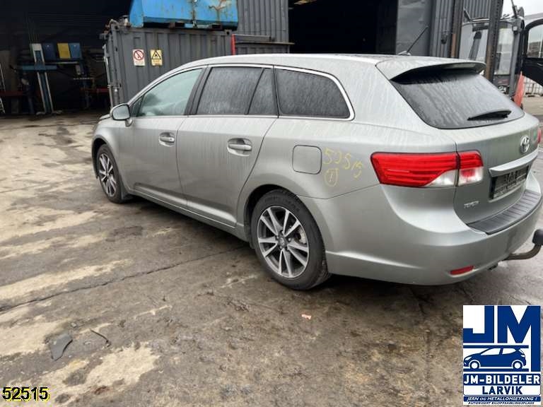 Toyota Avensis 2009-2015 (Type III, Fase 1) delebil , Motorkode: 2ZR-FAE, Girkassekode: