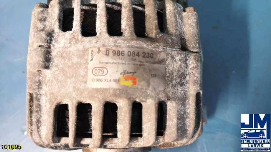 Dynamo til Ford Transit Connect 2013-2018 Type II, Fase 1  (FORD||0 986 XL4 051|0 986 084 230)