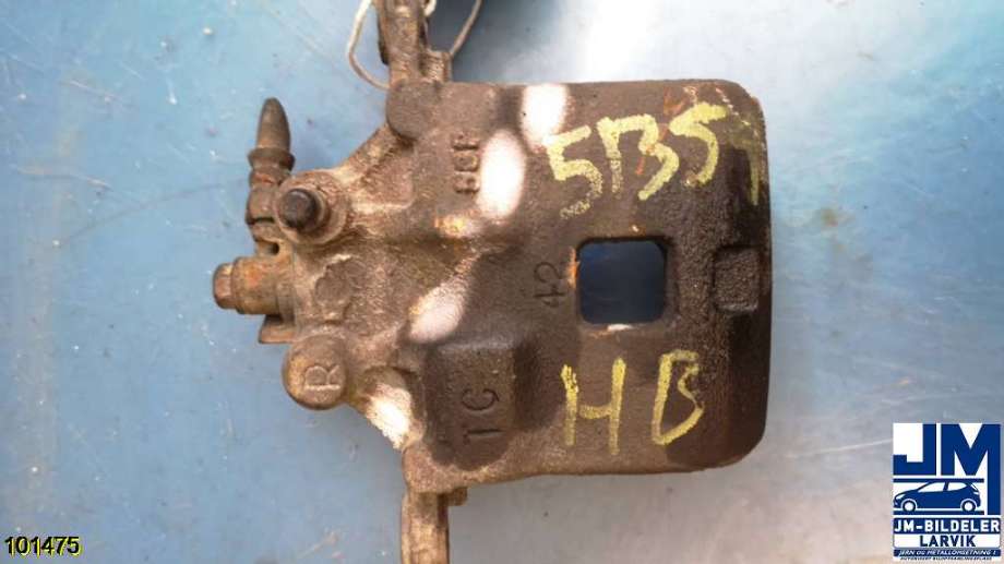 Bremsecaliper høyre bak til Nissan Patrol, 2004-2010 (Fase 2) (Y61) (Y61) (NISSAN|44001VC700)