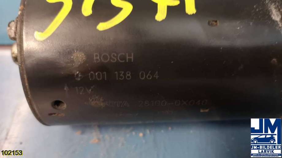 Starter diesel til Toyota Avensis 2015-2019 (Type III, Fase 2)  (TOYOTA|28100-0X040||001138064)