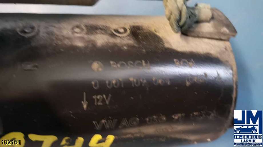 Starter diesel til Audi A6 2008-2011 (Type III, Fase 2) (C6) (C6) (AUDI|03G911023A||001109064)