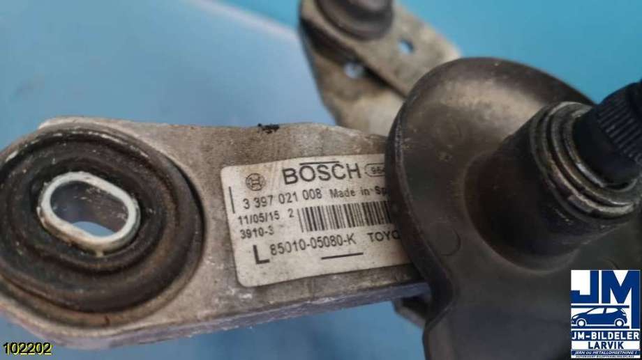 Viskermotor frontrute til Toyota Avensis 2015-2019 (Type III, Fase 2)  (TOYOTA|0390241642||85110-05070-B)