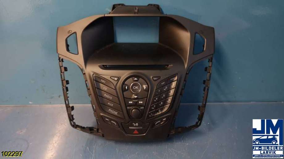 Bilstereo til Ford Focus, 2011-2014 (Type III, Fase 1)  (FORD|)