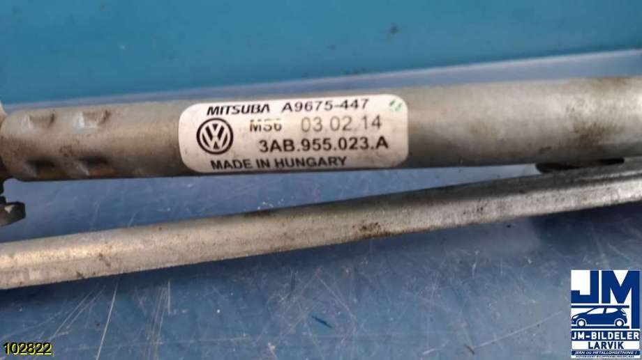 Viskeroverføring til VW Passat 2011-2015 (B7) (B7) (VOLKSWAGEN|A9675-447||3AB.955.023A)