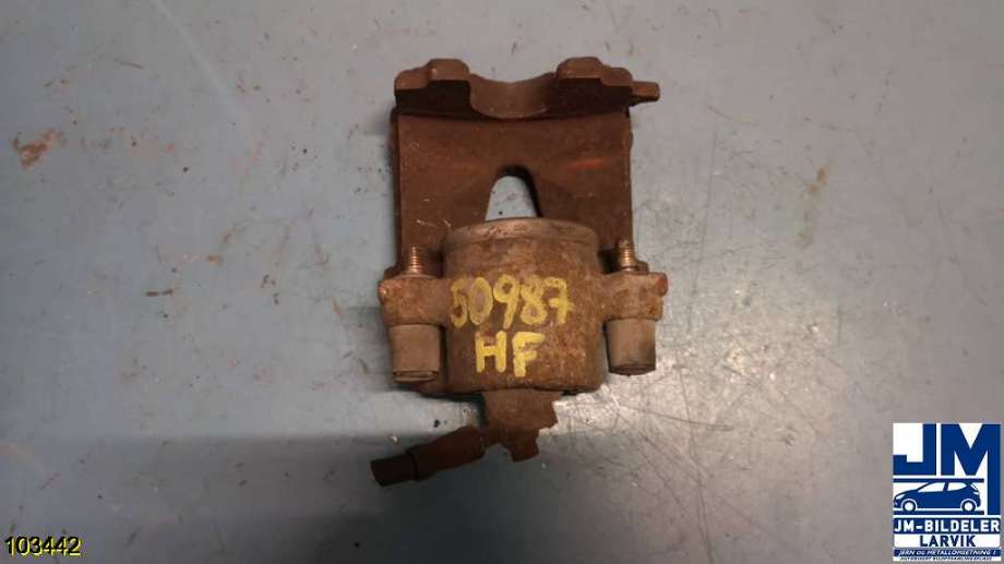 Bremsecaliper høyre foran til VW Golf VI, 2008-2012  (VOLKSWAGEN|1K0 615 124 D)