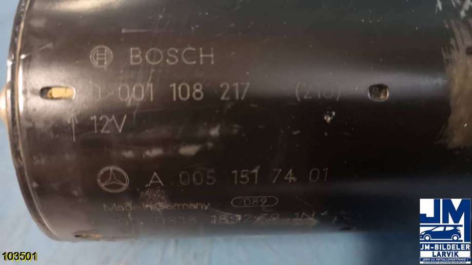 Starter diesel til Mercedes B-Klasse 2008-2011 (Fase 2) (W245) (W245) (MERCEDES|A 005 151 174 01||0 001 108 217)