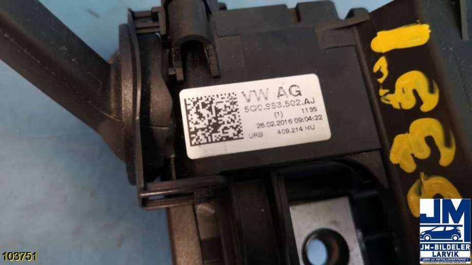 Bryter combi til VW Passat 2015-2019 (Fase 1) (B8) (B8) (VOLKSWAGEN|5Q0 953 502 AJ|)