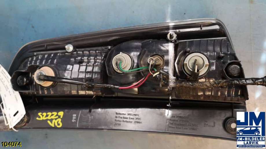 Baklykt venstre til Daihatsu Sirion 2006-2009 (Type II) (DAIHATSU|)