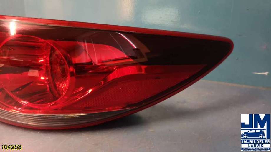 Baklykt høyre til Mazda 6 2013-2015 (Type III, Fase 1)  (MAZDA|GHK1-51-150A|)