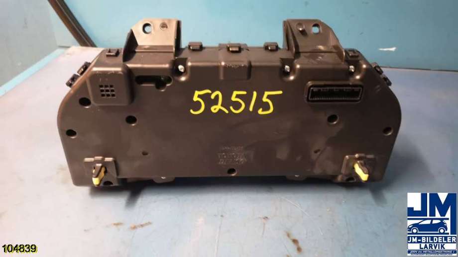 Instrumentpanel til Toyota Avensis 2009-2015 (Type III, Fase 1) (TOYOTA|8380005K92||83800-05K92)