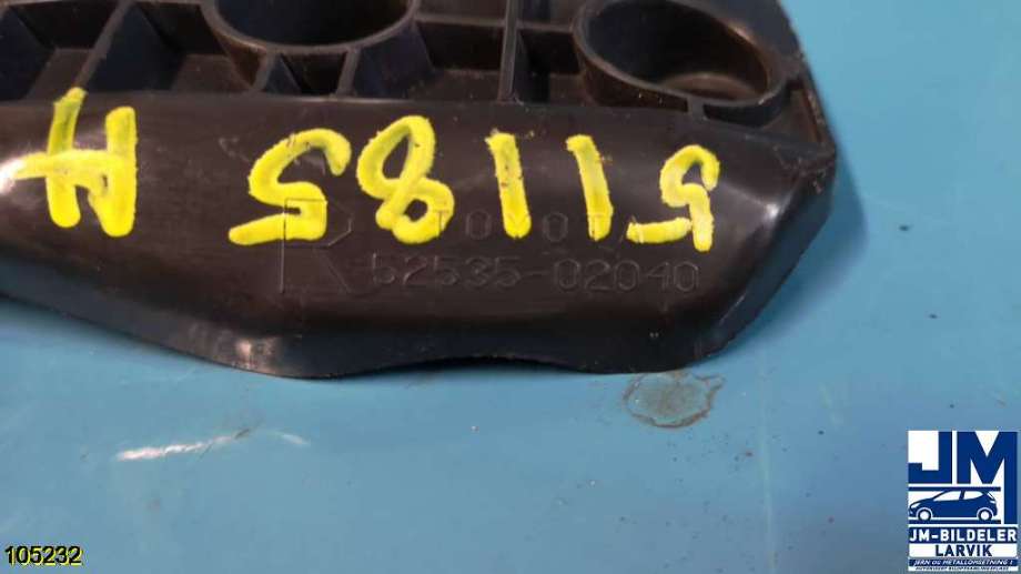Diverse deler til Toyota Auris 2010-2012 (Type I, Fase 2)  (TOYOTA||52535-02040)