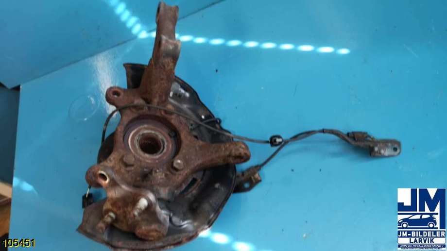 Hjulspindel høyre foran til Toyota RAV4 2009-2013 (Type III, Fase 2)  (TOYOTA|4321142080|4355042020|)