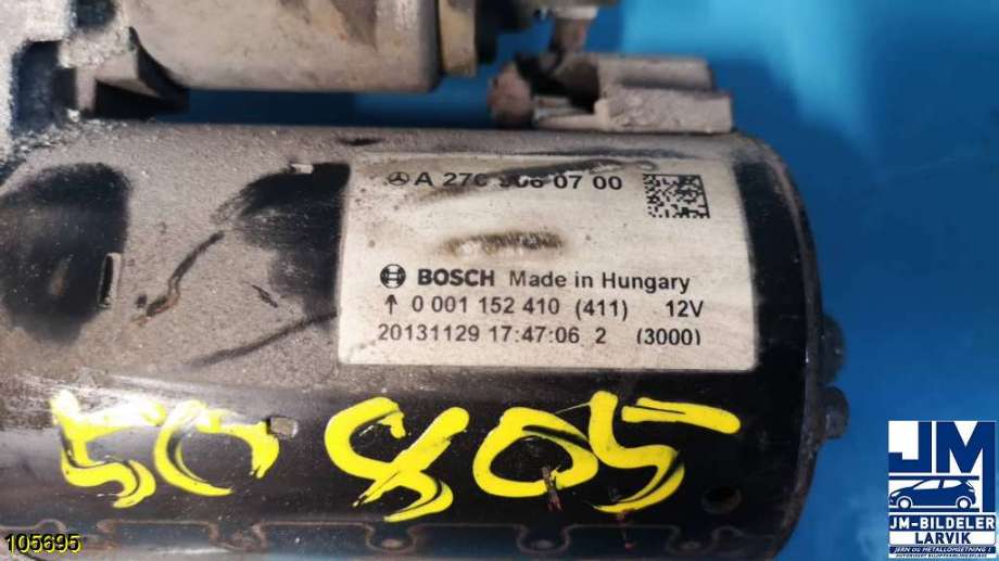 Starter til Mercedes CLA 2013-2019 (C117) (C117) (MERCEDES|A 645 906 08 00||A207 906 07 00)