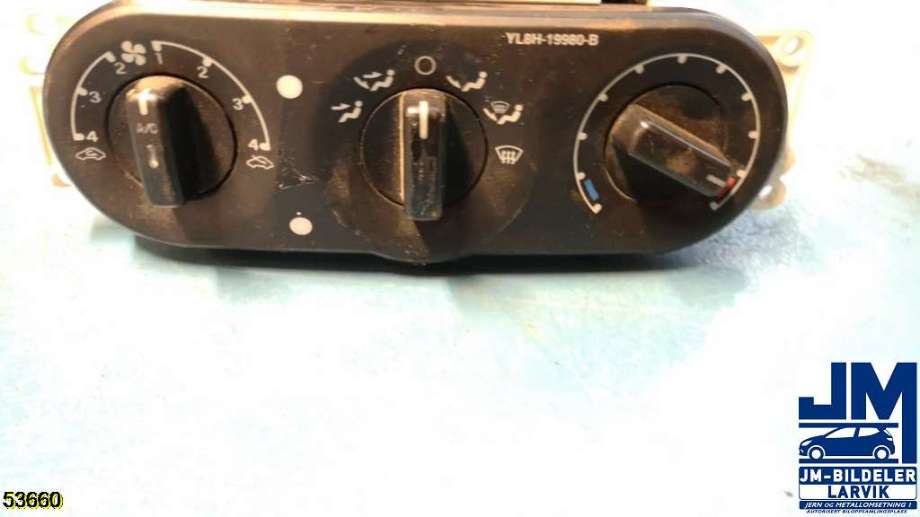 Varmeapparat betjening til Ford Maverick, 2003-2007 (FORD|)
