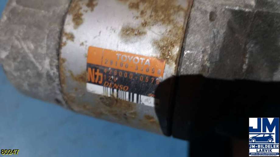 Starter diesel til Toyota Yaris 2003-2005 (Type I, Fase 2)  (TOYOTA YARIS||428000-0570)