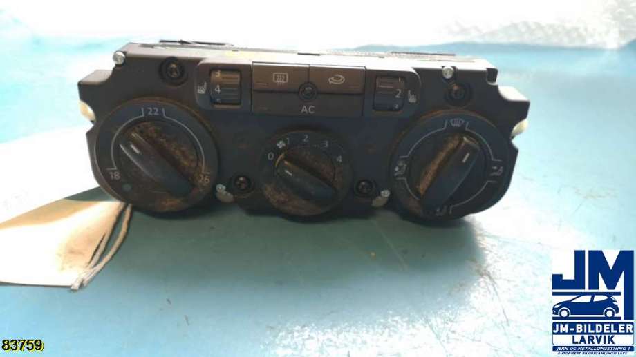 Varmeapparat betjening til VW Golf V, Combi 2003-2008  (VOLKSWAGEN|1K1820045B|)