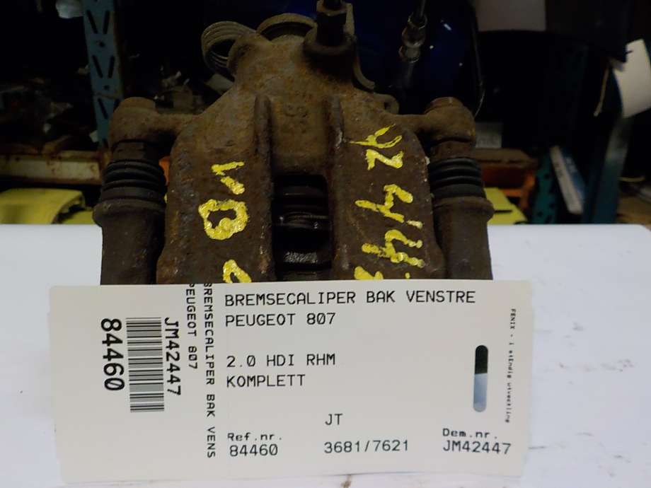 Bremsecaliper venstre bak til Peugeot 807 2003-2009 (PEUGEOT|)