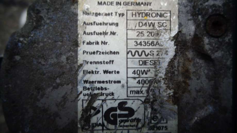 Dieselvarmer til Toyota RAV4 2000-2006 (Type II)  (TOYOTA|34356A|)