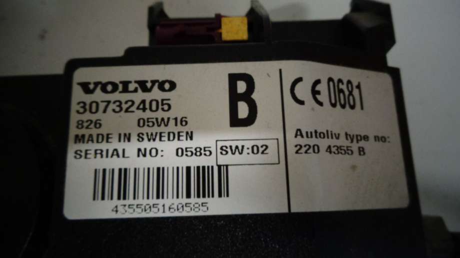 Styreenhet diverse til Volvo XC90 2002-2006 (Type I, Fase 1)  (VOLVO|30732405|)