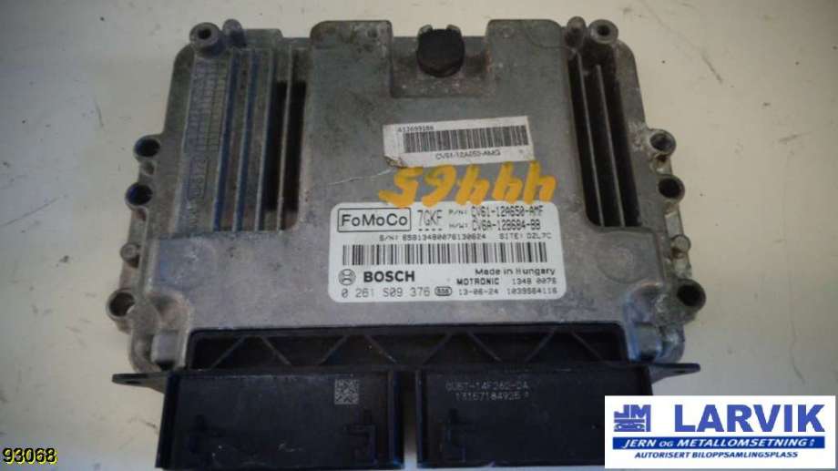 Styreenhet motor til Ford Focus, 2011-2014 (Type III, Fase 1)  (FORD|0261S09376)