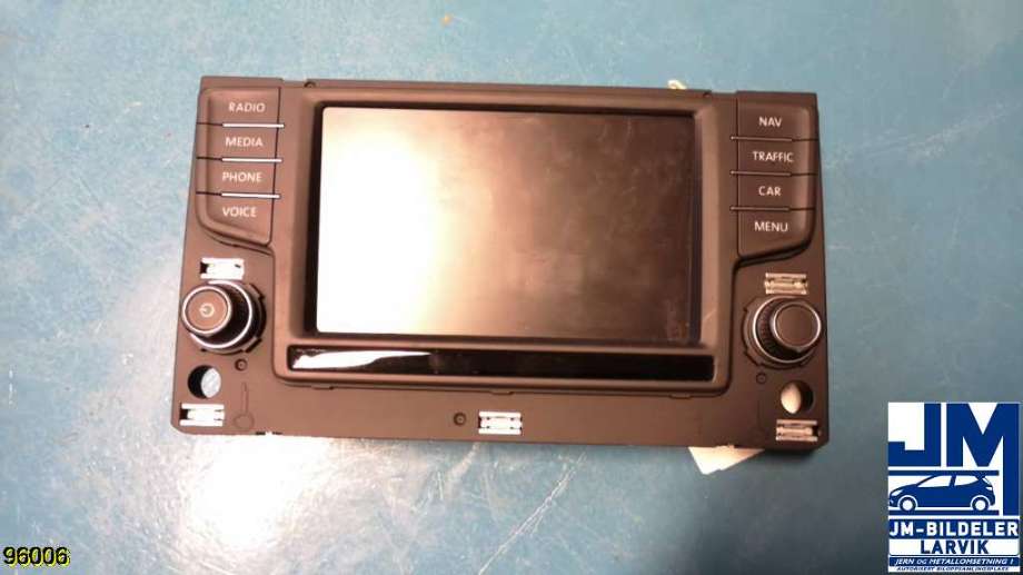 Bilstereo navigasjon til VW e-Golf 2014-2017 (Fase 1)  (VOLKSWAGEN|3G0919605 D|)