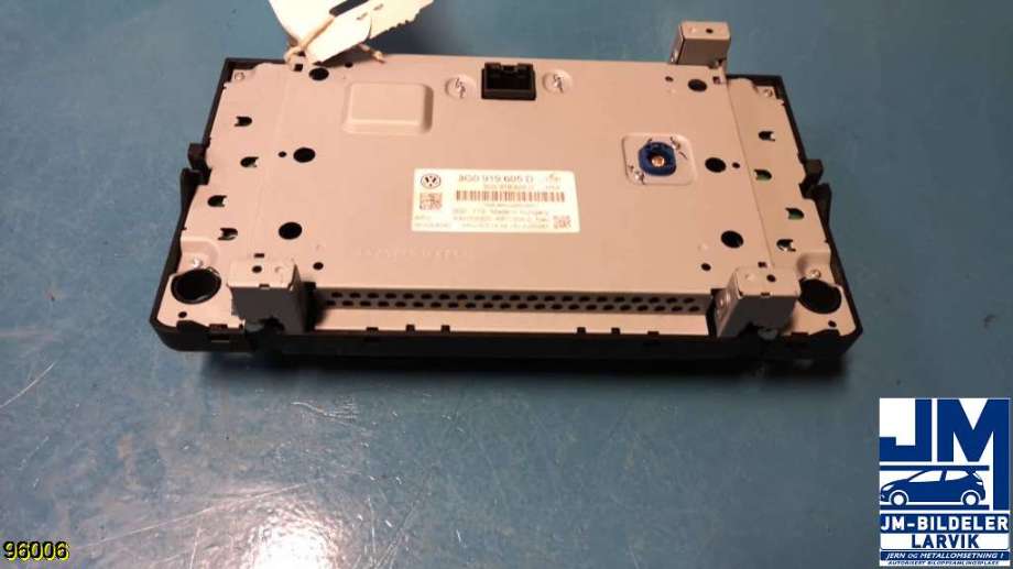 Bilstereo navigasjon til VW e-Golf 2014-2017 (Fase 1)  (VOLKSWAGEN|3G0919605 D|)