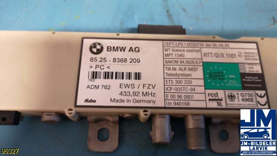 Antenne forsterker til BMW 3-Serie 1998-2005 (E46) (E46) (BMW|65.25 8368 209|)