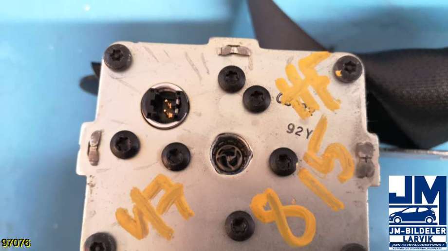 Sikkerhetsbelte foran høyre til Toyota Yaris 2006-2009 (Type II, Fase 1) (TOYOTA|04 35005|)