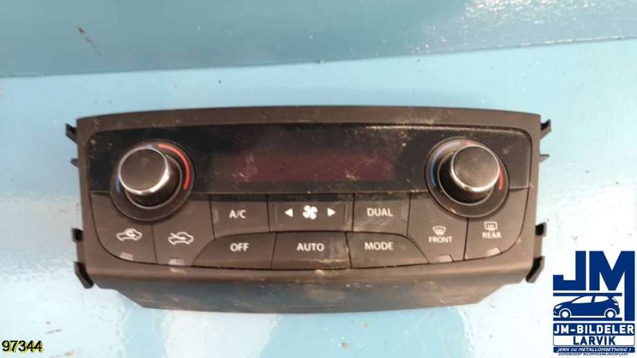Varmeapparat betjening til Suzuki SX4 S-CROSS, 2013-->> (Type II)  (SUZUKI SX4|)