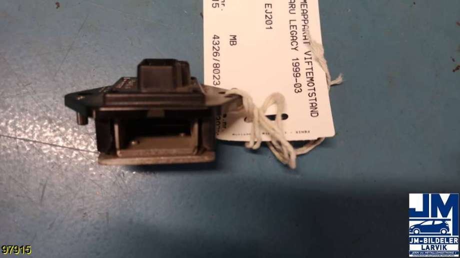 Varmeapparat motstand til Subaru Legacy 1999-2003  (SUBARU||642087126)